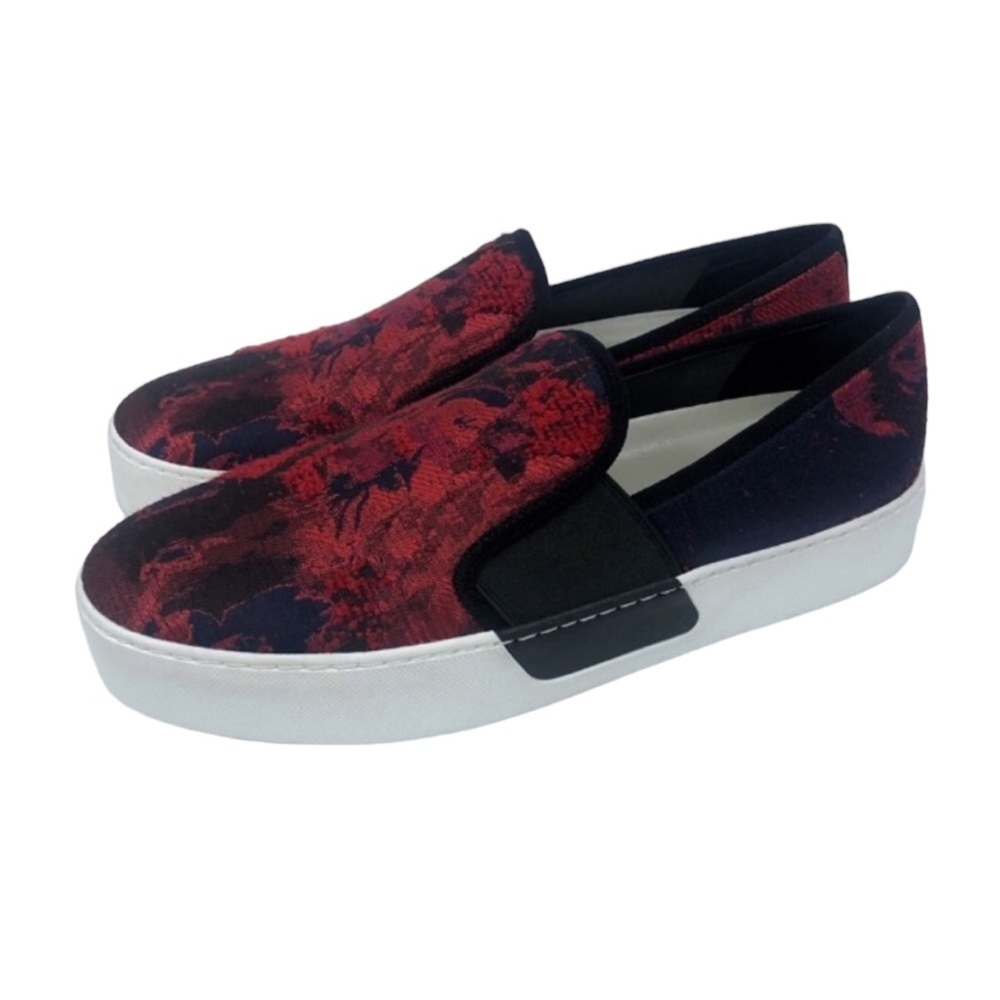1.State Red Waylon Tapestry Platform Slip On Snea… - image 2